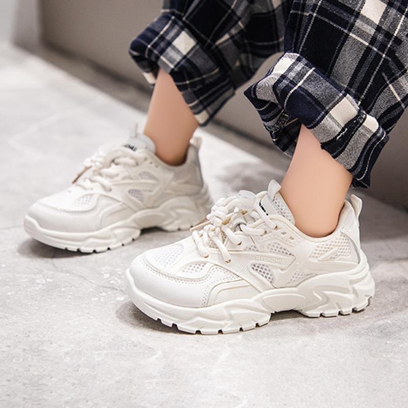 Детские дышащие сетчатые кроссовки. Детская нескользящая прочная уличная обувь — фото 7