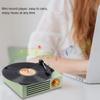 6-IN-1 33/45/78RPM Vinyl Record Player/bluetooth/USB/SD/Headphone Record Player with Built-in Speakers