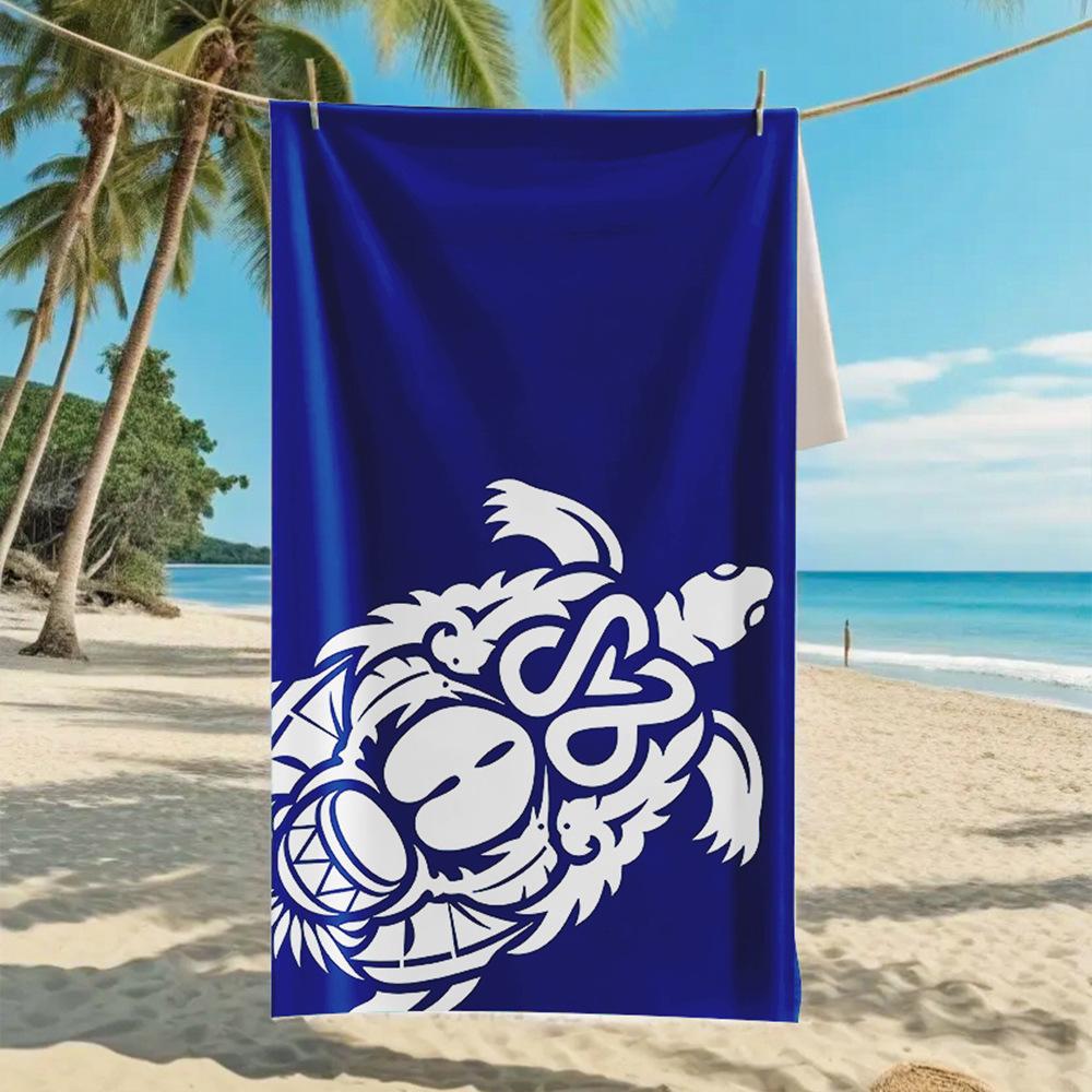 New, Double-sided Velvet Beach Towel, Support Surf Towel, Sports Towel.