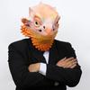 Unique Funny Creepy Cosplay Animal Lizard Head Cover Scary Halloween Mask Full Face Helmet Carnival Christmas Party Costume Prop
