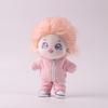 Niannyyhouse 20cm Doll Clothes Cotton Doll Clothes Sportswear Dress Up Jacket Pants Doll Baby Clothes for Stuffed Animals (pink)