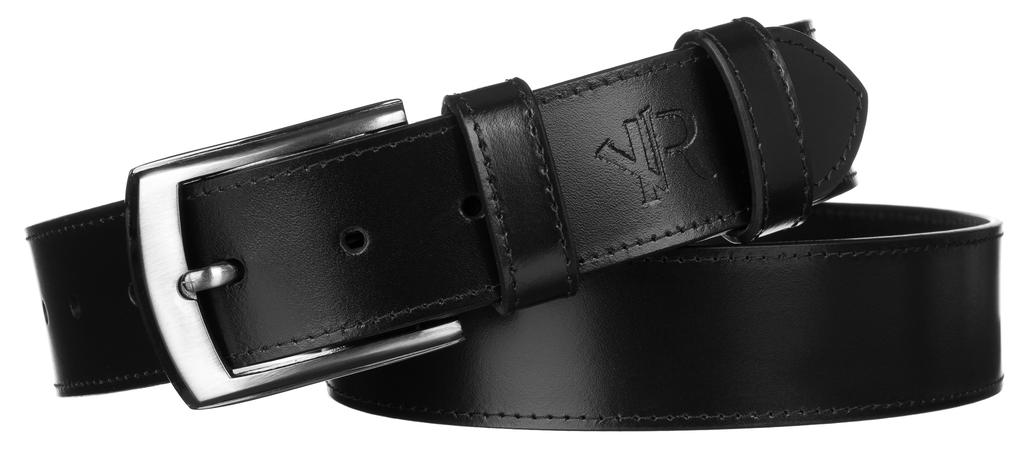 Men's Leather Belt RPM-24-115-SPL-7971 Black