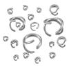 200 Stück 100 Stück Edelstahl Biegeringe 3-10 mm Offene Sprengringe Halskette Armband Goldfarbe Verbinder für DIY Schmuckherstellung