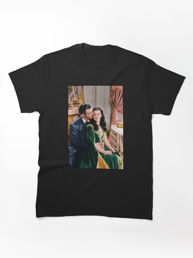 Gone with the Wind Retro Making Out With You Scarlett O'Hara Proverbs Classic T-Shirt