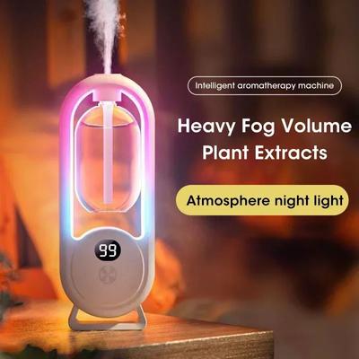 Machine d'Aromathérapie Pulvérisation Automatique Parfum Ménager Chambre à Coucher Machine à Parfum Désodorisant Rafraîchisseur d'Air Diffuseur de Parfum