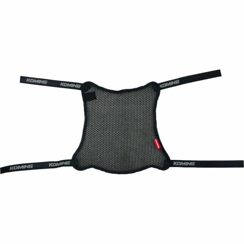 

Komine 3D Air Mesh Seat Cover for Motorcycles Black L AK-107 801 Mesh Material