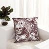 Halloween Tropical Vintage Jungle Skull Pillow Case Cushion Cover Vintage Decor Pillowcase for Car