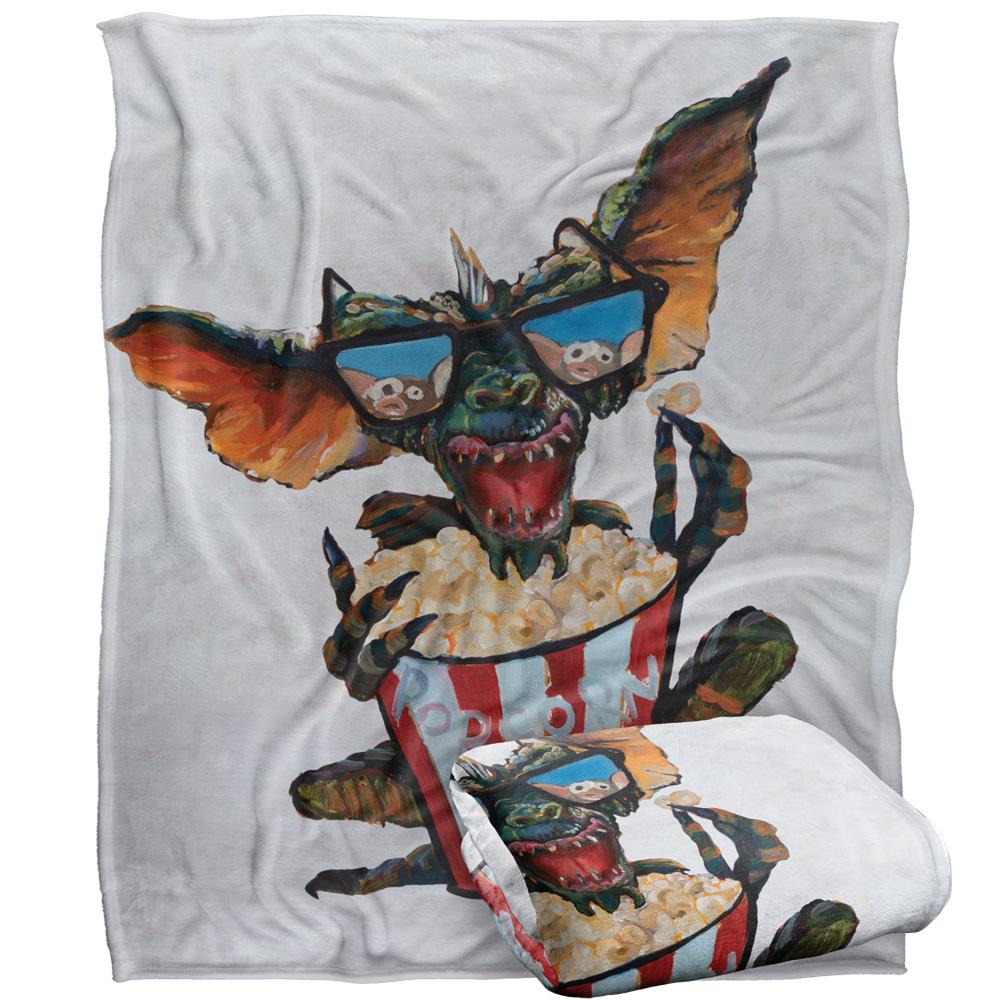 Gremlins Silky Popcorn Supersoft Blanket