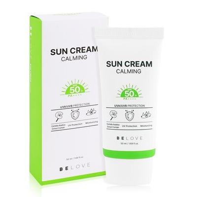 [BELOVE] BELOVE Заспокійливий сонцезахисний крем 50 мл SPF50+ PA++++ / Ніжний, не подразнюючий захист від УФ-випромінювання Цика Сонцезахисний крем_631839