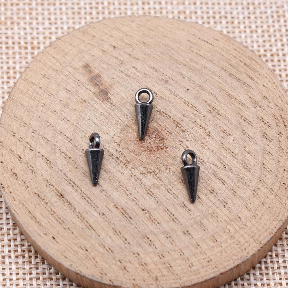 WYSIWYG 40pcs 11x4mm 7 Colors Trendy Makinghand Awl Charms Pendant For Jewelry Making DIY Jewelry Findings
