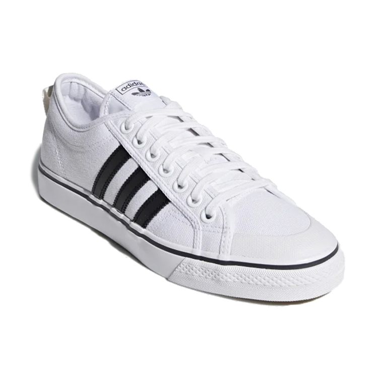 Adidas Nizza Footwear White Unisex Sneakers Core-Black CQ2333
