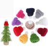 10pcs Sewing Crafts Mini Knitting Hats DIY Mini Wool Hat  Christmas Gift