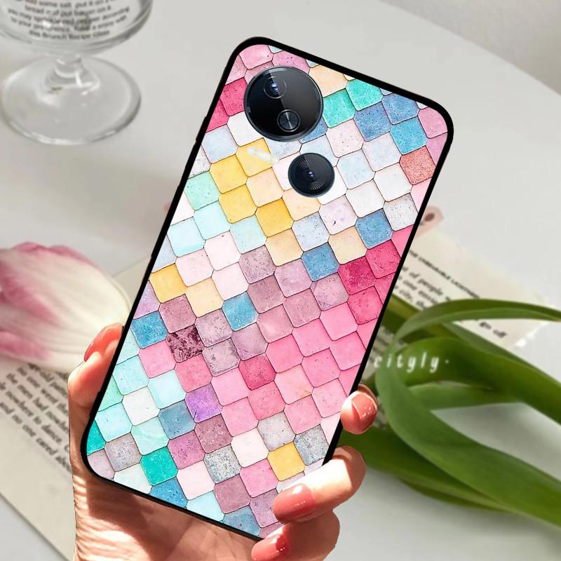 For Tecno Spark 10 5G Case Shockproof Soft TPU Silicone Phone Cover For Tecno Spark 10 5G Funda  Spark10 5G New KI8 Capa Cartoon