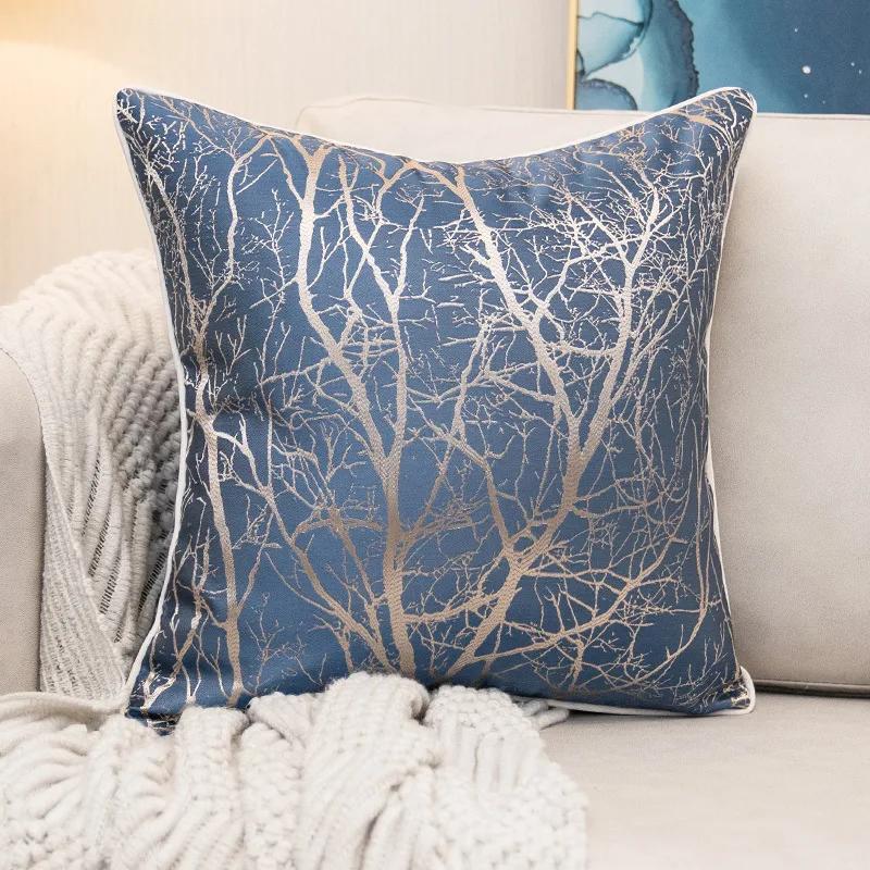 Luxury Sofa Cushion Pillow Nordic Style European Luxury Pillow Model Room Villa Living Room High Grade Pillow Case