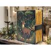 Hunter Leather Grimoire:  Stag Sketchbook for Witchcraft, Vintage Handmade Leather Journal