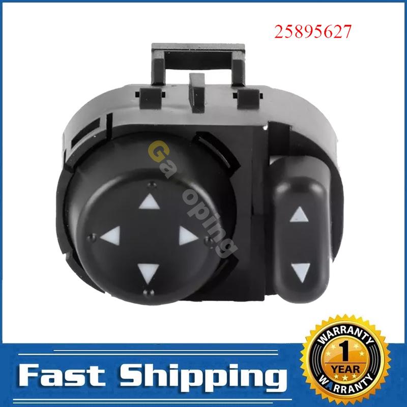 For Chevrolet Uplander Buick Terraza Pontiac Montana Saturn Relay Front Left Side Power Mirror Control Switch 25895627 Car Parts