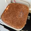 Cartoon Cute Plush Car Seat Cushion Warm Car Backrest Seat Protector Pad  Car Interior Accessories