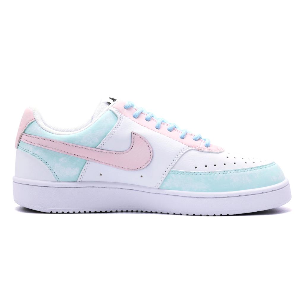 Nike Court Vision 1 Crushed Ice On A Summer Day Slip Resistant Abrasion Resistant Low top Skateboard Shoes Unisex DH2987-101(team488-)