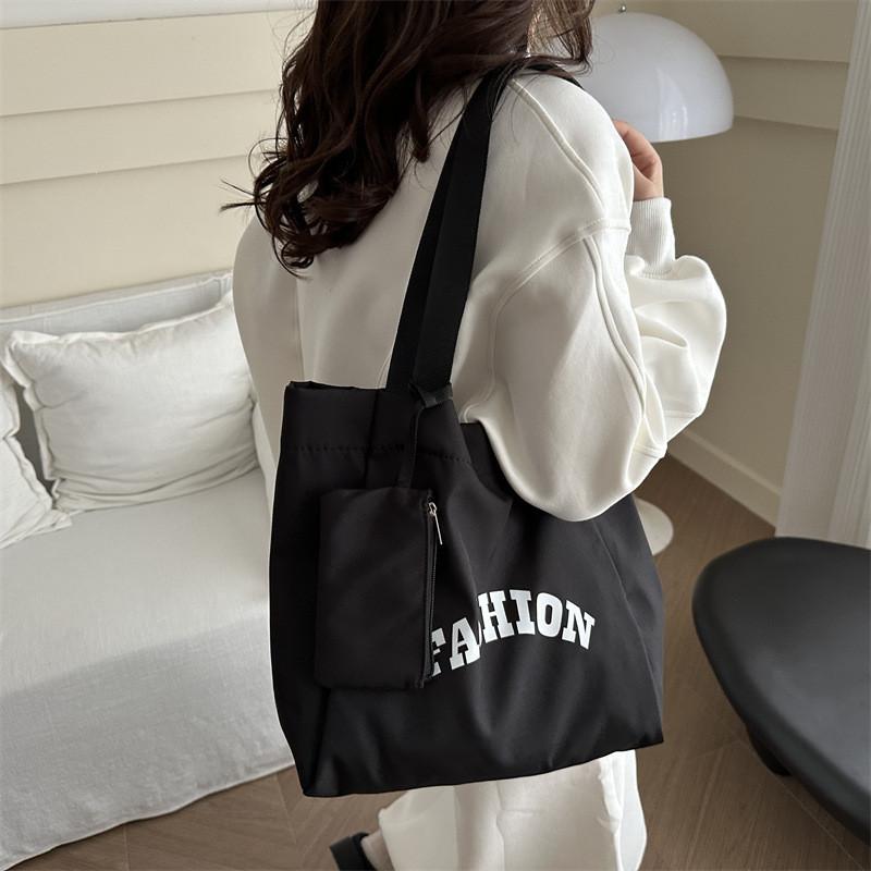 Fashionable Large Capacity Oxford Fabric Tote Bag Stylish Casual Shoulder Handbag