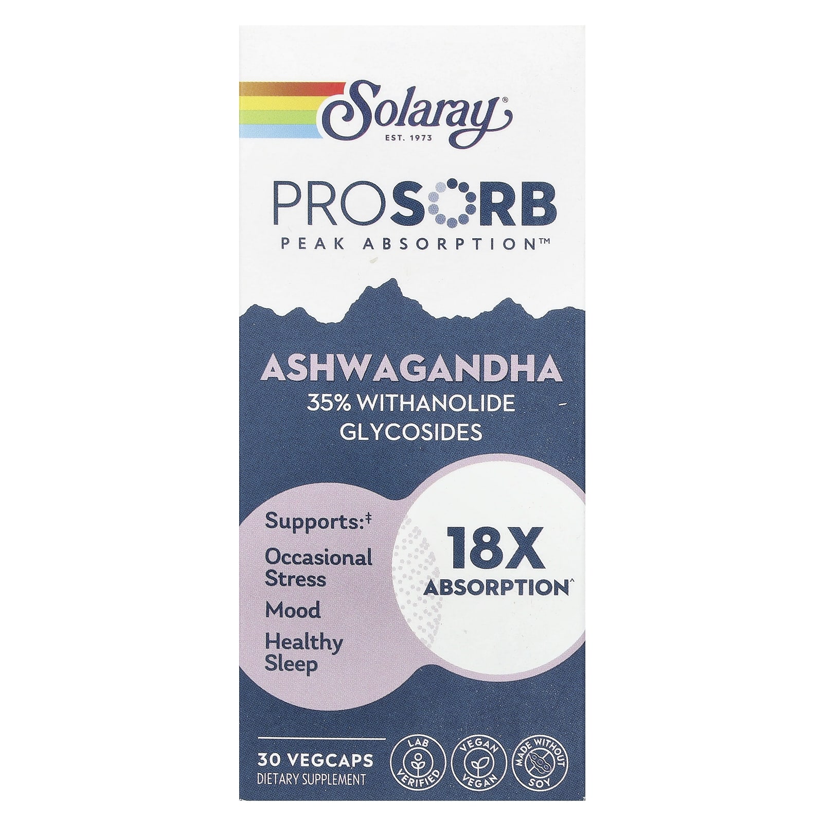 

Ashwagandha, 240Mg, 30 Veggie Capsules