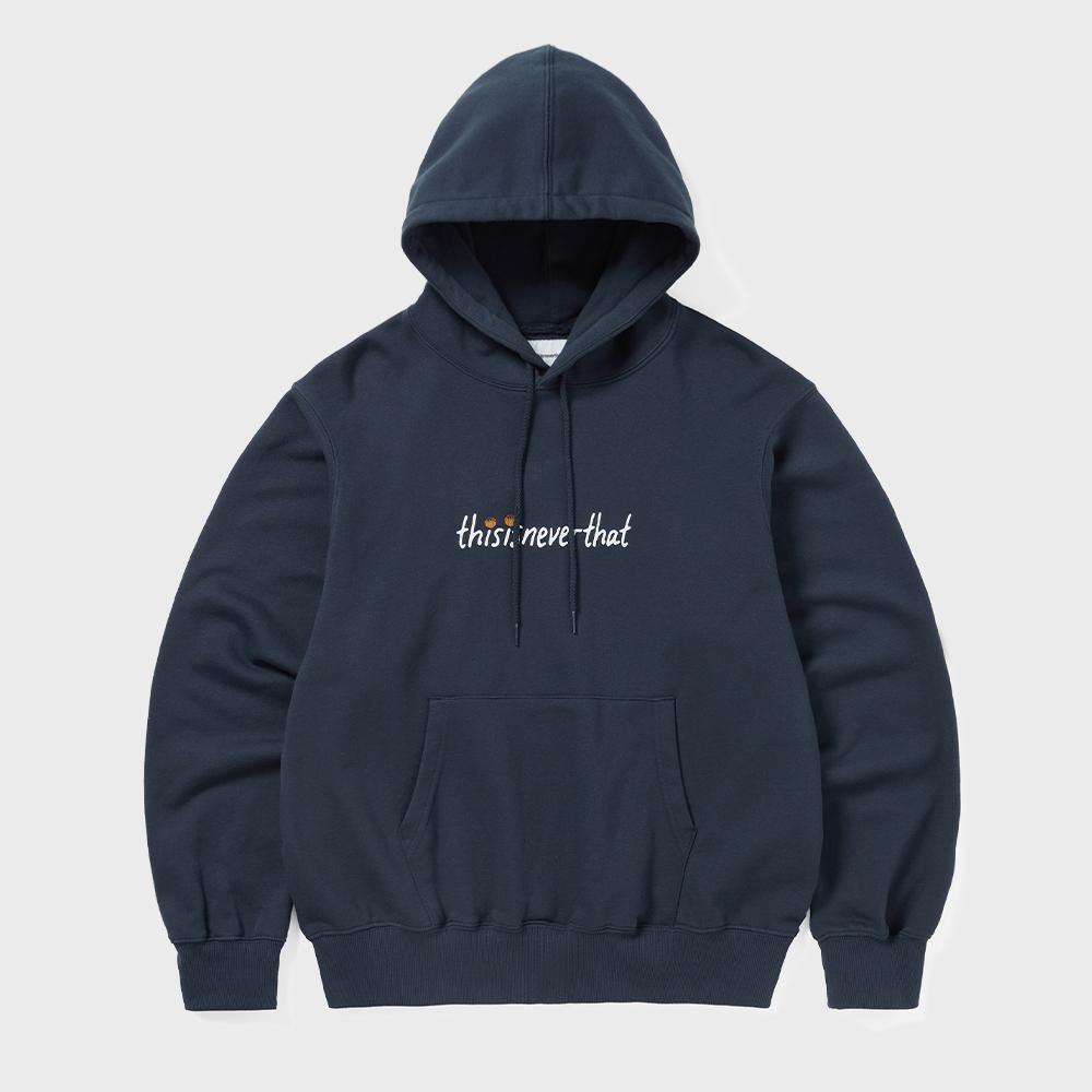 ThIs Is Never That Dunk Hoop Hoodie Navy S