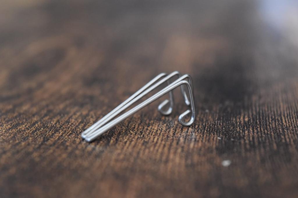 KALUGII Driclip Titanium Caseless Coffee Drip Skitter Titanium Mug 1st-T Spout, Minimalist, Ultra-Lightweight,