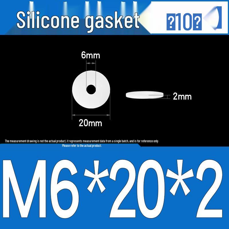 Silicone High-Temp Waterproof Gasket & Shock Absorbing Seal Pad
