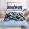 Merry Christmas Duvet Cover Sets Beautiful Printing Fashion Pillowcase Girl Bedding Suit Twin Size Home Textiles