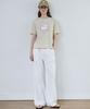 MALOUPE 5220 Puppy Graphic T-Shirt (Beige)