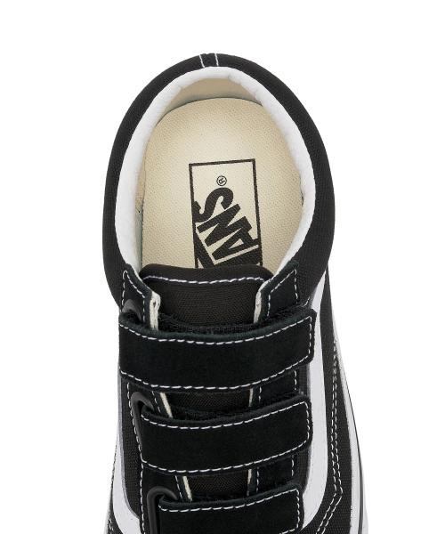 Vans Old Skool Velcro - (Suede/Canvas) Black:True White VN0A3D29OIU1 [Shipped from Korea] 100% Authentic