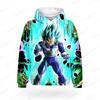 2025 Autumn Chrildren  New 3D Hot Goku Vegeta All Over Print Cosplay Children Street Hoodie Unisex Top Oversized Long Sleeve