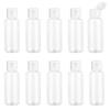 24pcs Flip Cap Bottles Refillable Containers Plastic Bottles Travel Bottles Bottles Empty Bottles Skin Care Tool