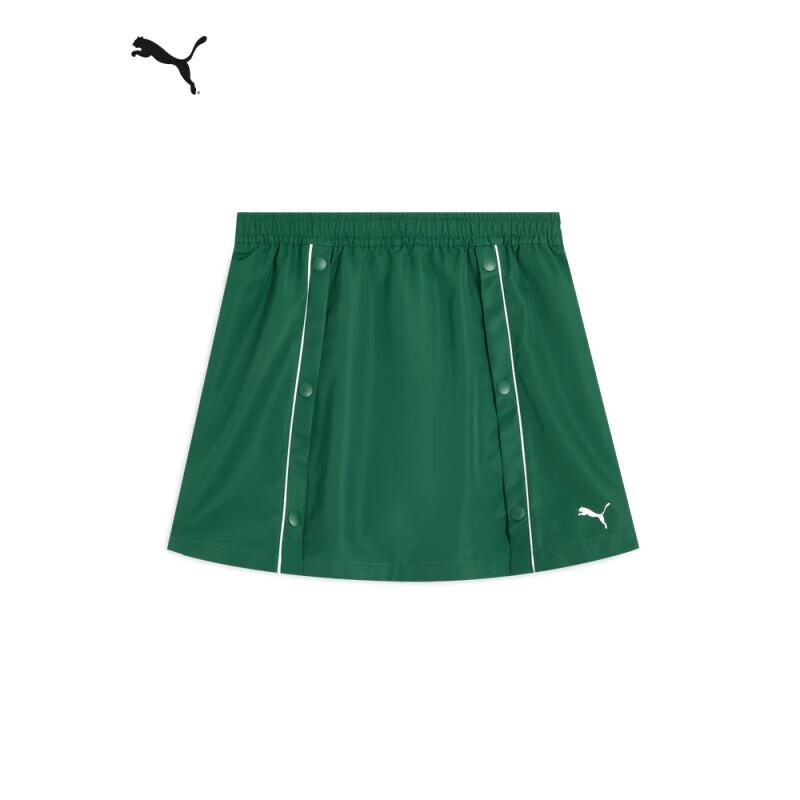 PUMA Women s Classic Drawstring Side Snap Athletic Skirt L