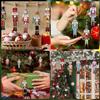 Nutcracker Wooden Decoration Set Classic Christmas Tree Decoration Festival Parties and Home Decor Navidad Ornaments 2025