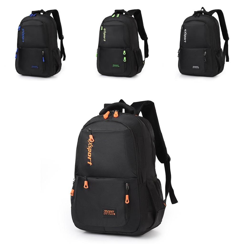 Fabric Oxford School Backpack With Large Capacity Design And Compartment Laptop