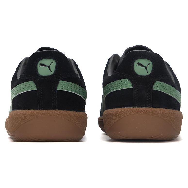 Puma Army Trainer Suede Low Top Sneakers Unisex Sneakers Black 388156-03