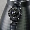 Casio SOUND WAVE series translucent waterproof quartz movement resin strap Japanese and Korean watch men's watch black dial GA-2200SKL-8APR