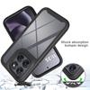 2 In 1 Hybrid Armor Shockproof Phone Case For Motorola Moto G67 G77 TPU Plastic Frame Transparent Acrylic Back Cover Fundas