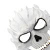 Masque Crâne Horreur Masque Mousse Halloween, Visage Complet Effrayant Respirant Mascarade pour Adulte, Accessoires Fête Costume Cosplay Sinistre