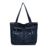 Large Capacity Denim Bag Women's Tote Bag Vintage Shoulder Crossbody Bag