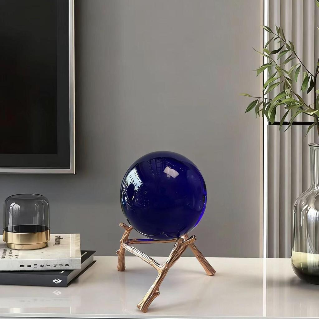 Elegant Colored Crystal Ornament for Living Room or Bedroom