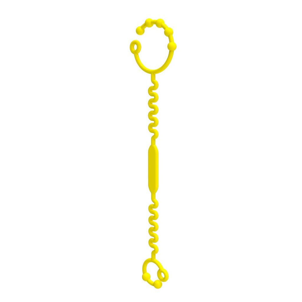 Colorful Silicone Baby Teether & Pacifier Anti-Drop Chain