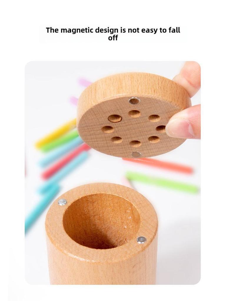 Montessori Color Classification Bucket Toy for Early Childhood Education