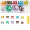 90 adet/kutu Mini Bıçak Sigortalar Otomobil Araba Kamyon Çeşitli Sigorta Kiti 40A 5A 7.5A 10A 15A  20A 25A 30A 35A