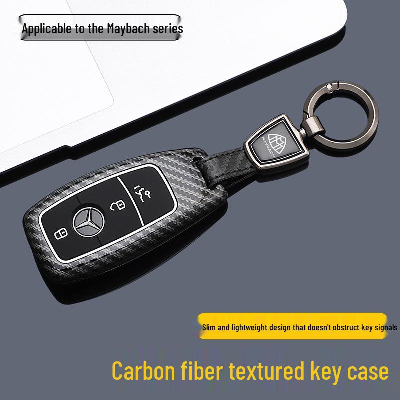 Compatible Key Case for Maybach GLS450, Mercedes S480/S500L, S-Class S450L/580 Keychain