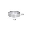 Round Stainless Steel Tart Rings 5-10cm DIY Cake/Baking Tools Biscuit/Pastry Moulds Practical for Dumpling Cutting Dessert Dishe