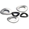 Three-Wave Washer Spring - 65Mn Steel/304 Stainless Steel, Corrugated, Wave Washer, M3-M30.