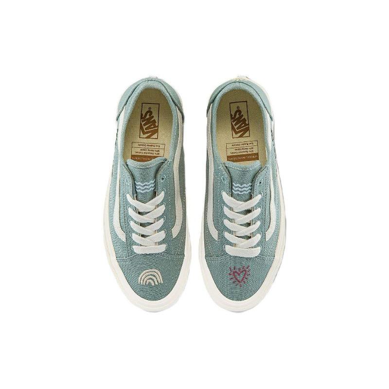 Vans Old Skool Tapered unisex low-top skate shoes green VN0A54F4AST