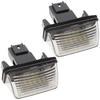 Citroen Berlingo C2 C3 C4 C5 C6 DS4 Jumpy Saxo Spacetourer Xsara LED Kennzeichenleuchten 2er Set
