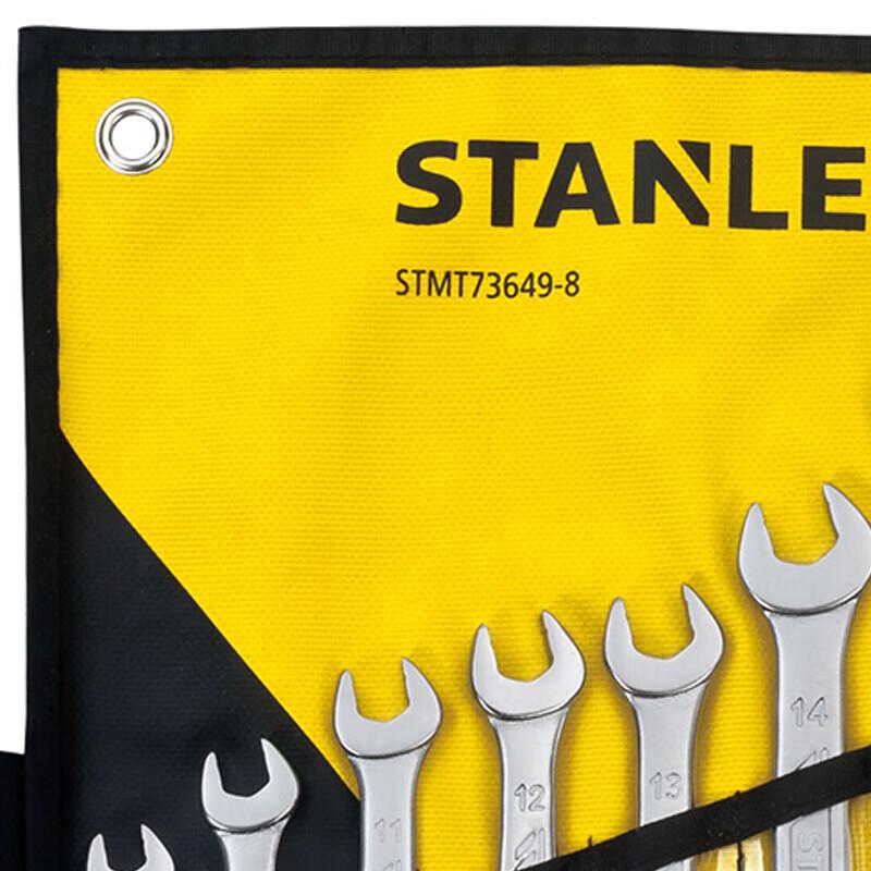 Stanley 8-Piece Metric Combination Wrench Set